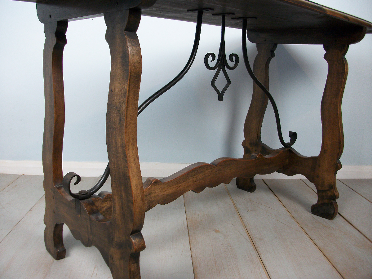 walnut refectory table